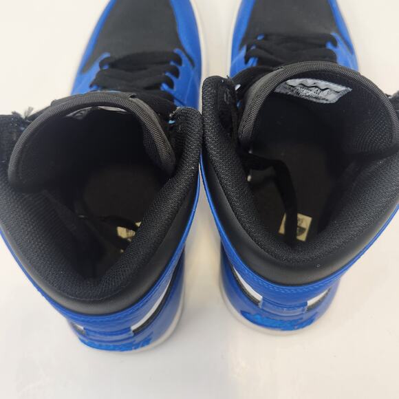Nike Jordan 1 Retro High Rare Air Sneakers Men Size 9.5 Soar Blue Black White main image 4